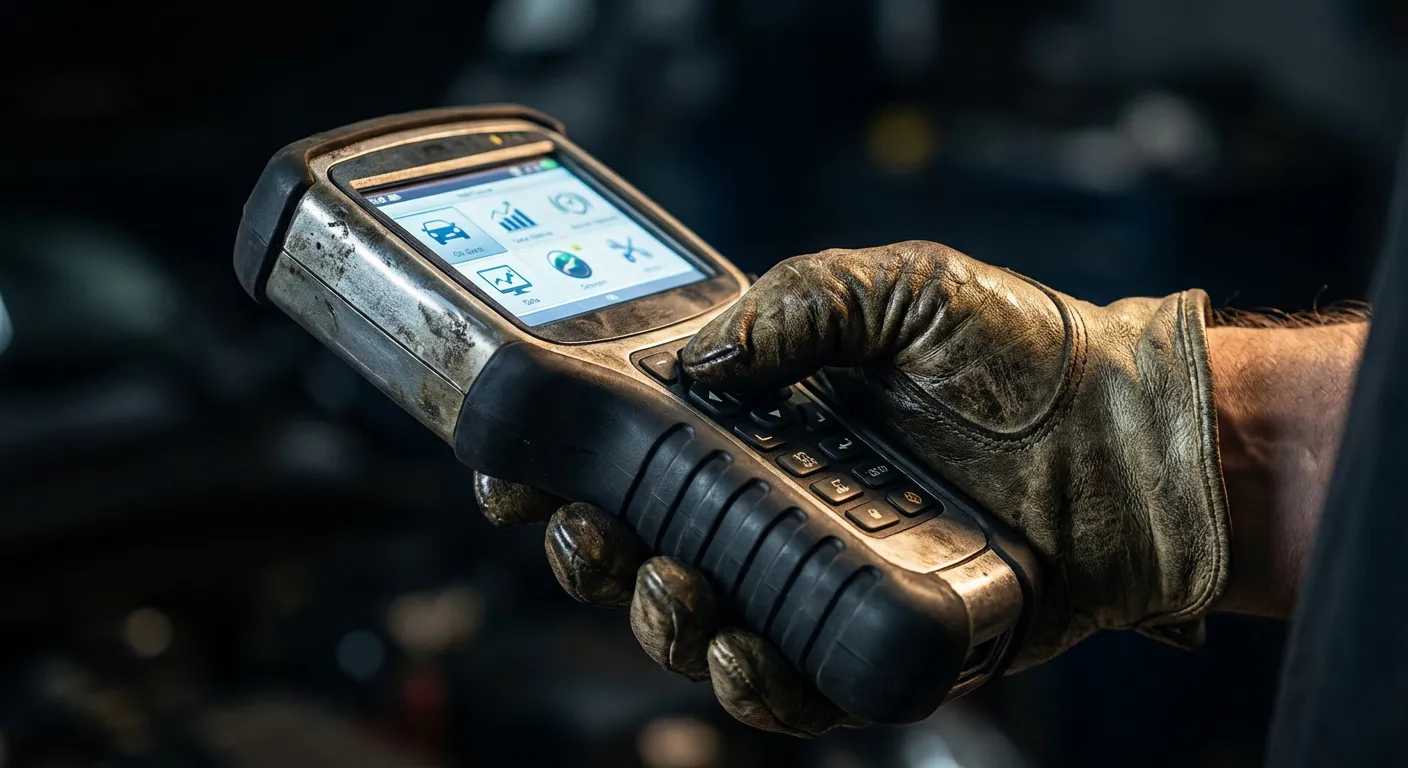 GSA X3 : Avis et Test Complet de la Valise Diagnostic Auto Gros plan sur l'interface robuste du GSA X3