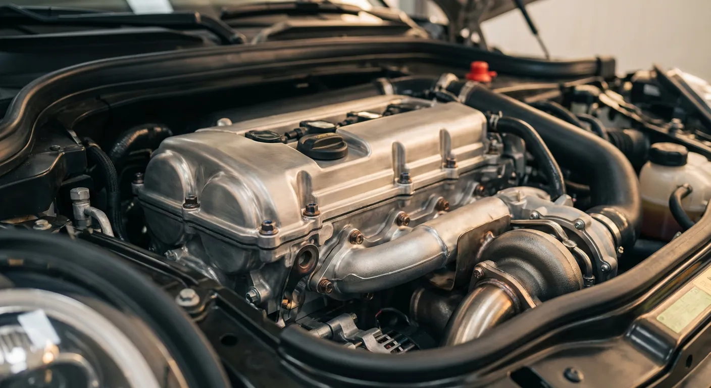 Analyse technique du moteur BMW B48 pour Mini Cooper Détail technique d'un moteur BMW B48 haute performance dans une Mini.