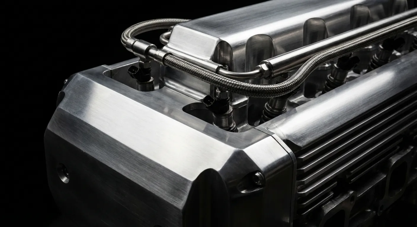 Détail du bloc moteur Fiat 2.8 JTD Sofim