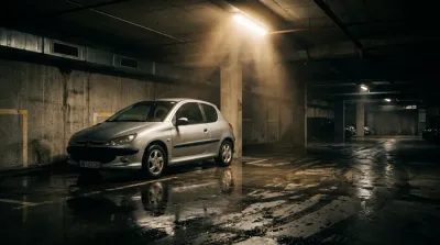 Gros plan sur un neiman de voiture pour illustrer une panne de démarrage