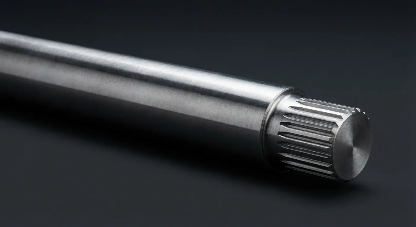 Barre de torsion voiture : tout savoir sur son fonctionnement Gros plan minimaliste d'une barre de torsion de voiture sur fond sombre