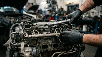 Détail technique d'une courroie de distribution