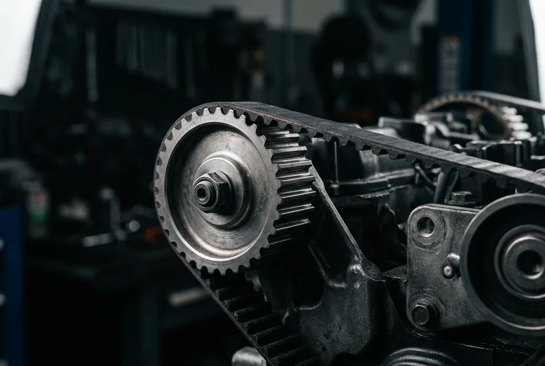 Vue cinématique d'un Renault Master dans un cadre industriel